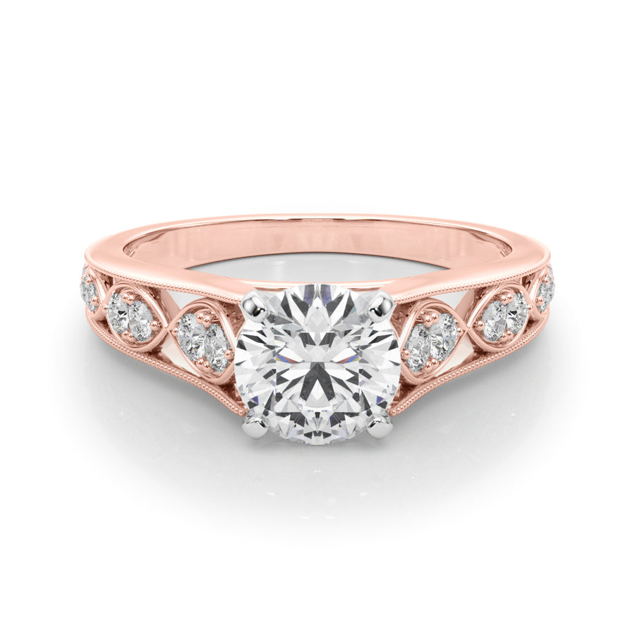ENGAGEMENT RINGS SINGLE ROW PRONG SET - Image 8