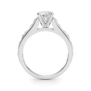 ENGAGEMENT RINGS SINGLE ROW PRONG SET - Image 10