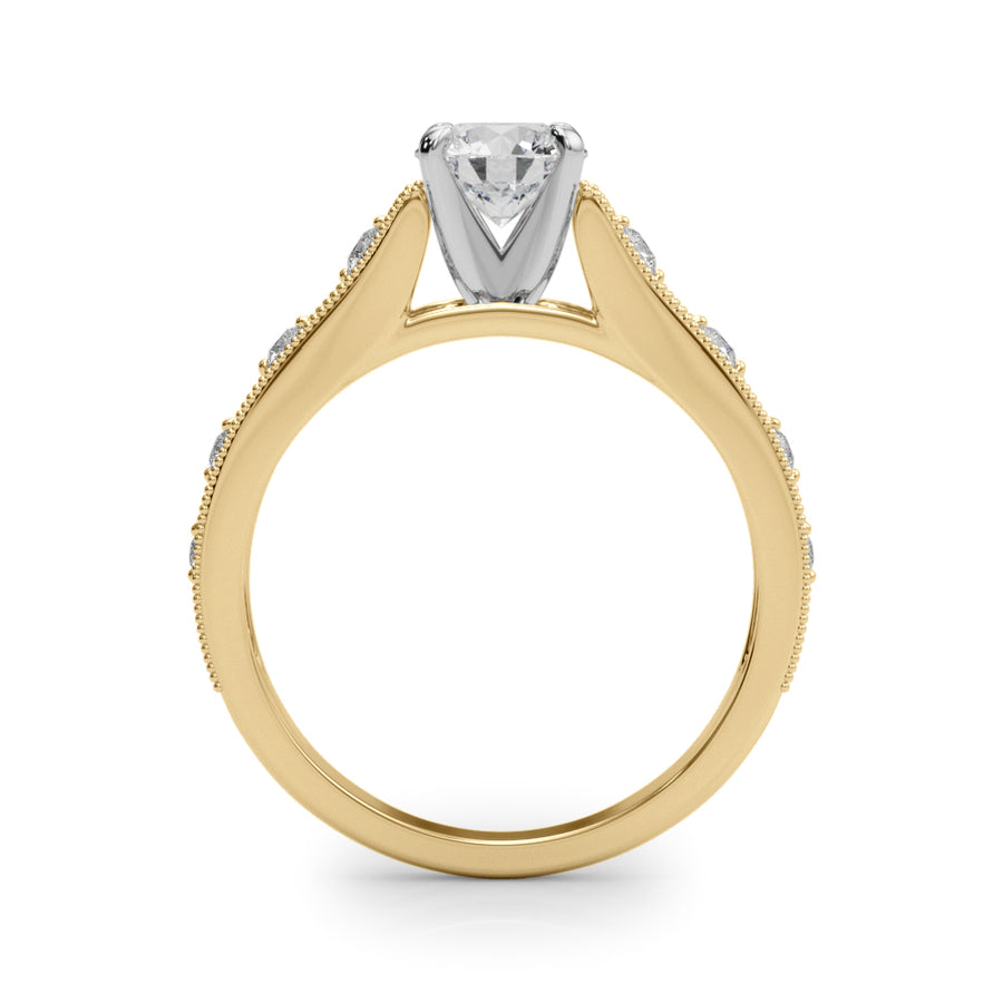 ENGAGEMENT RINGS SINGLE ROW PRONG SET - Image 10