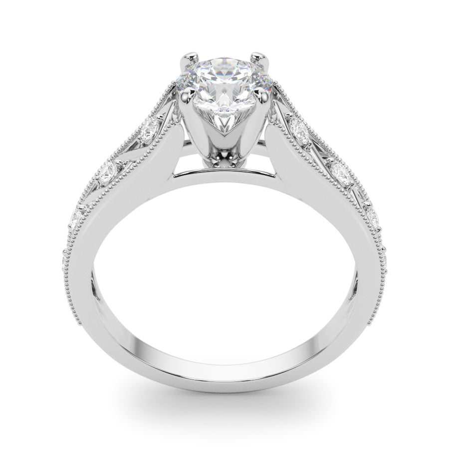 ENGAGEMENT RINGS SINGLE ROW PRONG SET - Image 8