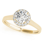 ENGAGEMENT RINGS HALO ROUND - Image 3