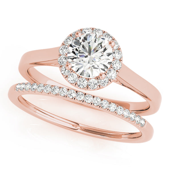 ENGAGEMENT RINGS HALO ROUND - Image 9