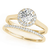 ENGAGEMENT RINGS HALO ROUND - Image 4