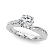 ENGAGEMENT RINGS SINGLE ROW PRONG SET - Image 2