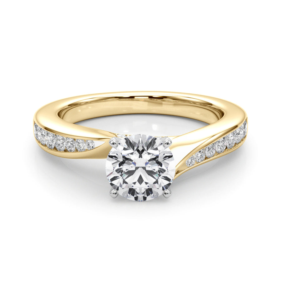 ENGAGEMENT RINGS SINGLE ROW PRONG SET - Image 4