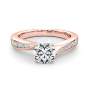 ENGAGEMENT RINGS SINGLE ROW PRONG SET - Image 3