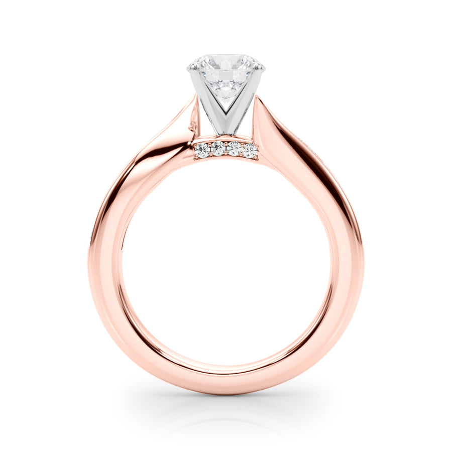ENGAGEMENT RINGS SINGLE ROW PRONG SET - Image 5