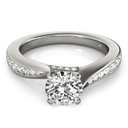 ENGAGEMENT RINGS SINGLE ROW PRONG SET - Image 6