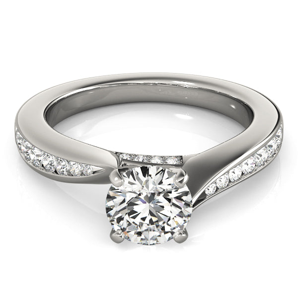 ENGAGEMENT RINGS SINGLE ROW PRONG SET - Image 6