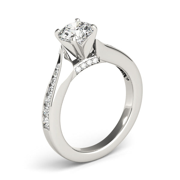 ENGAGEMENT RINGS SINGLE ROW PRONG SET - Image 8