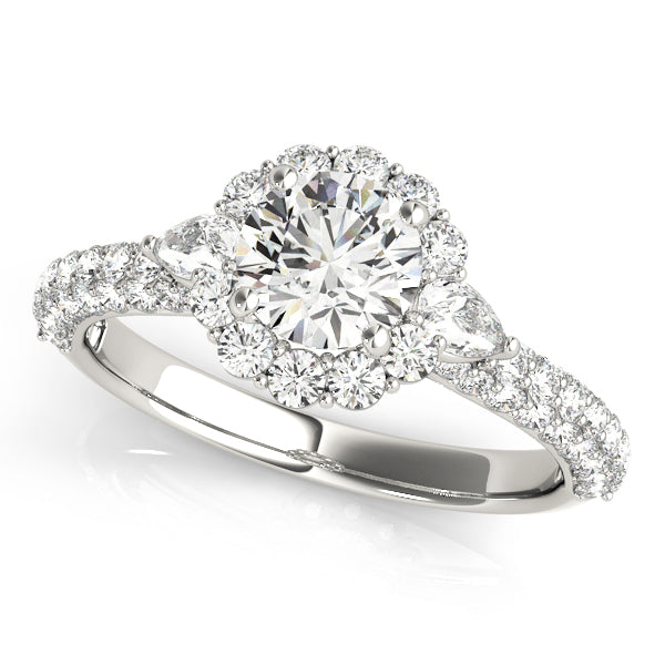 ENGAGEMENT RINGS PAVE MULT ROW - Image 2