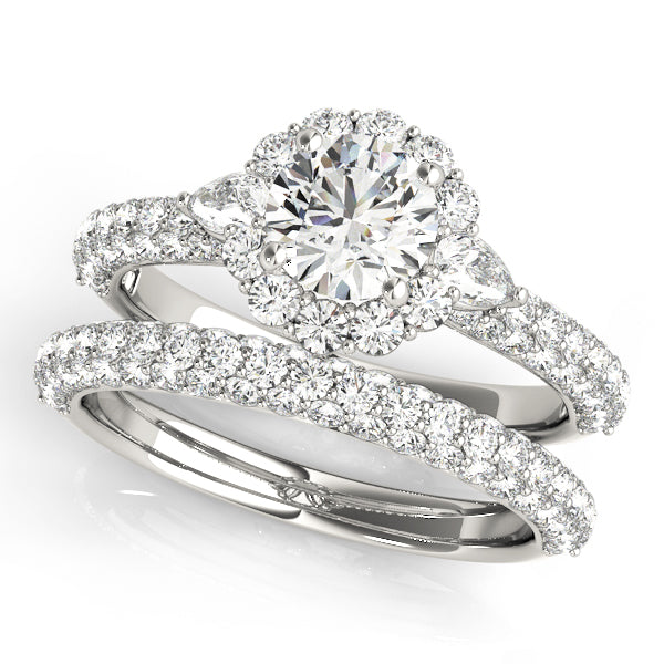 ENGAGEMENT RINGS PAVE MULT ROW - Image 4