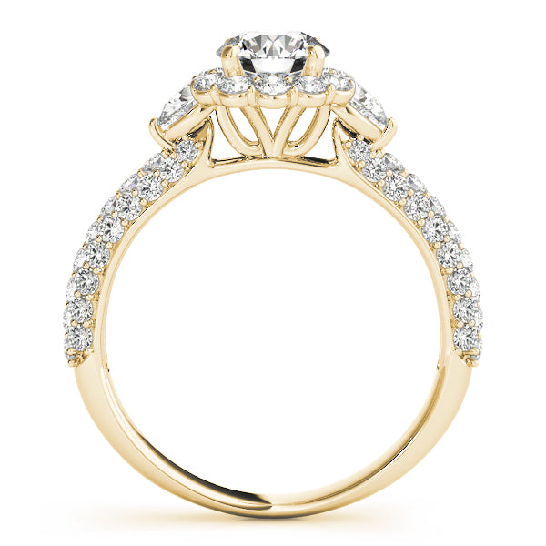 ENGAGEMENT RINGS PAVE MULT ROW - Image 9