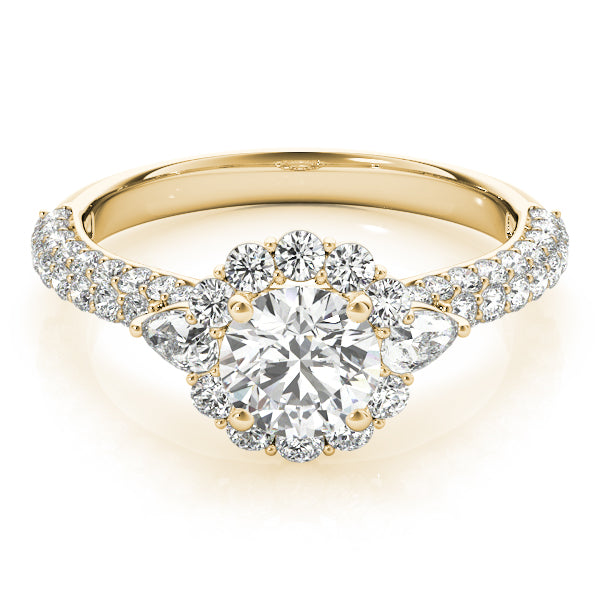 ENGAGEMENT RINGS PAVE MULT ROW - Image 3