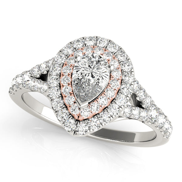 ENGAGEMENT RINGS PEAR HALO - Image 7