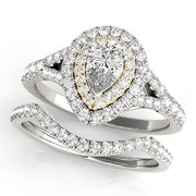 ENGAGEMENT RINGS PEAR HALO - Image 4