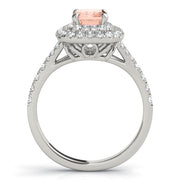 ENGAGEMENT RINGS EMERALD CUT HALO - Image 9