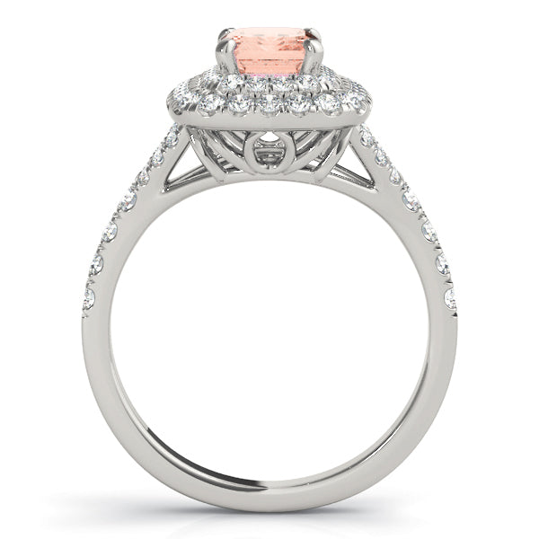 ENGAGEMENT RINGS EMERALD CUT HALO - Image 9