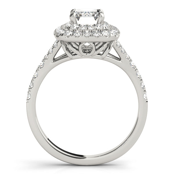 ENGAGEMENT RINGS EMERALD CUT HALO - Image 8
