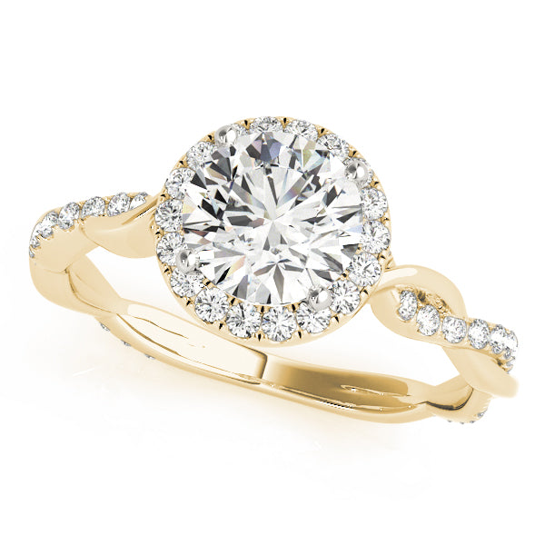 ENGAGEMENT RINGS HALO ROUND - Image 5