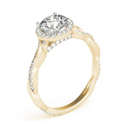 ENGAGEMENT RINGS HALO ROUND - Image 3