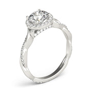 ENGAGEMENT RINGS HALO ROUND - Image 6