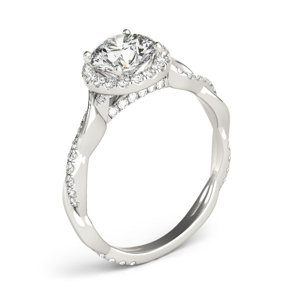 ENGAGEMENT RINGS HALO ROUND - Image 6