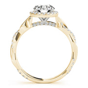 ENGAGEMENT RINGS HALO ROUND - Image 9