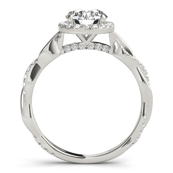ENGAGEMENT RINGS HALO ROUND - Image 8