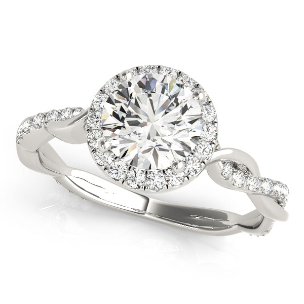 ENGAGEMENT RINGS HALO ROUND - Image 2