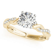 BRAIDED SHANK ENGAGEMENT RING - Image 6