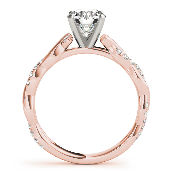 BRAIDED SHANK ENGAGEMENT RING - Image 7