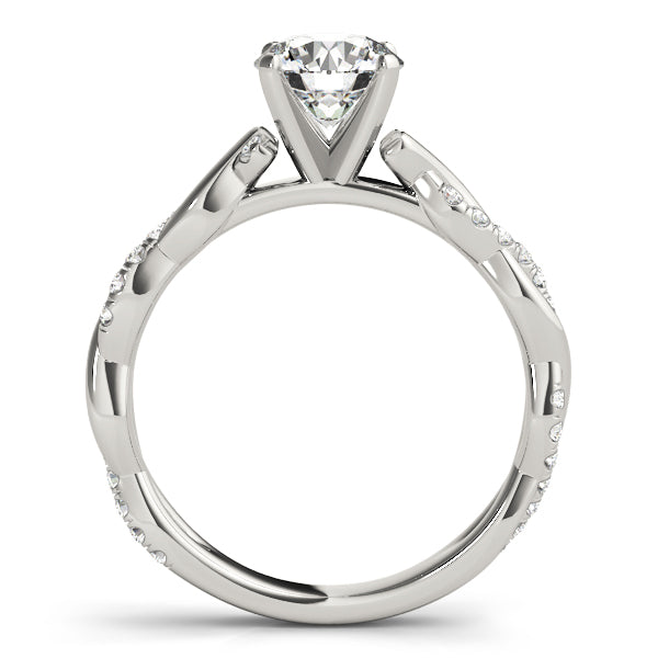 BRAIDED SHANK ENGAGEMENT RING - Image 3