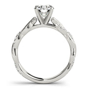 BRAIDED SHANK ENGAGEMENT RING - Image 3