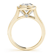 ENGAGEMENT RINGS HALO CUSHION - Image 9