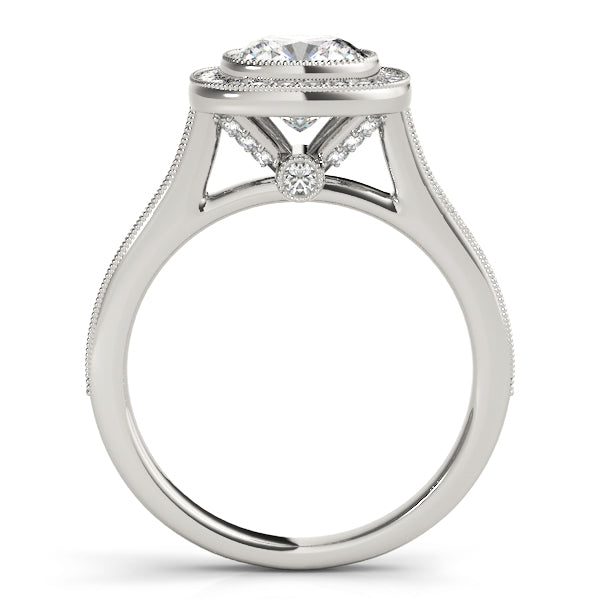 ENGAGEMENT RINGS HALO CUSHION - Image 7