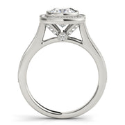 ENGAGEMENT RINGS HALO CUSHION - Image 7