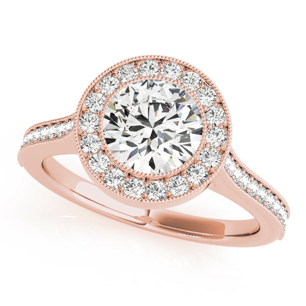 ENGAGEMENT RINGS HALO ROUND - Image 9