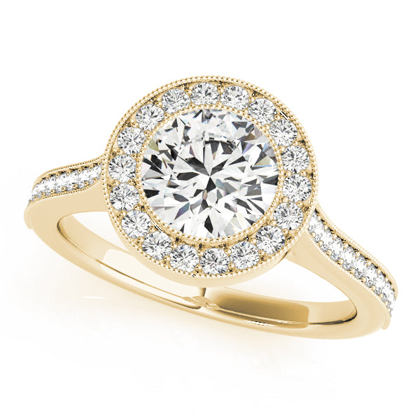 ENGAGEMENT RINGS HALO ROUND - Image 10
