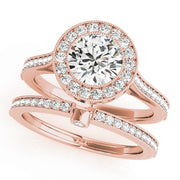 ENGAGEMENT RINGS HALO ROUND - Image 5