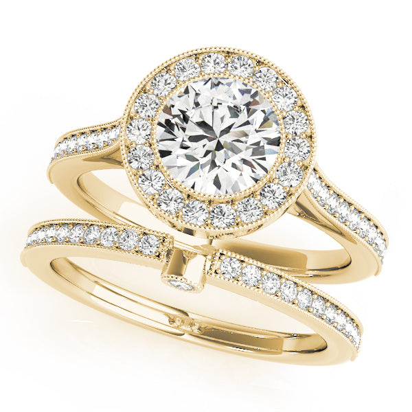 ENGAGEMENT RINGS HALO ROUND - Image 8