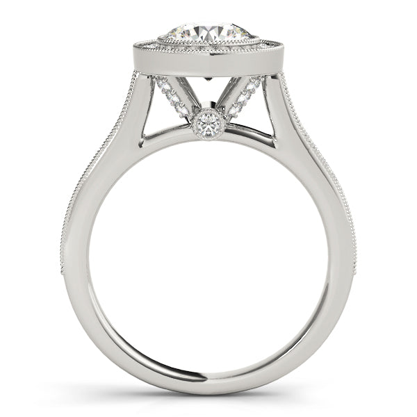 ENGAGEMENT RINGS HALO ROUND - Image 7