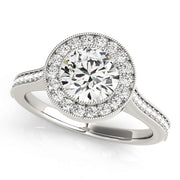 ENGAGEMENT RINGS HALO ROUND - Image 2