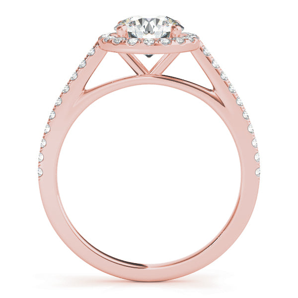 ROUND HALO ENGAGEMENT RING - Image 3