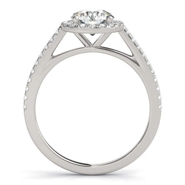 ROUND HALO ENGAGEMENT RING - Image 6