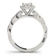 BRAIDED SHANK WITH OVAL HALO HEAD - Image 6