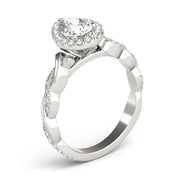 BRAIDED SHANK WITH PEAR HALO HEAD - Image 3