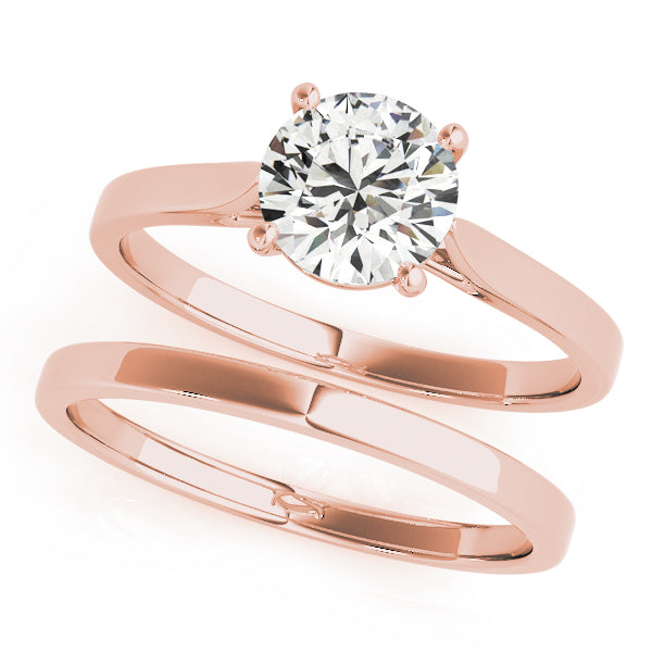 ROUND SOLITAIRE ENGAGEMENT RING - Image 3
