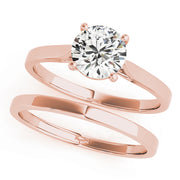 ROUND SOLITAIRE ENGAGEMENT RING - Image 3