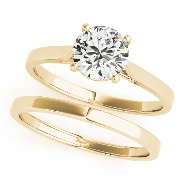 ROUND SOLITAIRE ENGAGEMENT RING - Image 10